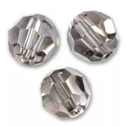 Crystal - Perles rondes PureCrystal 5000 4 mm Crystal Satin x20 Perles rondes PureCrystal 5000 4 mm Crystal Satin x20