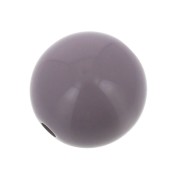 Perle in resina Opaca 12 mm Lila x1