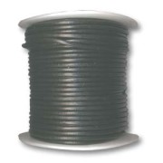 Cordone cuoio mm.3 Nero x m. 25