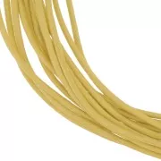 Cordone cuoio mm. 1 Giallo x m. 3
