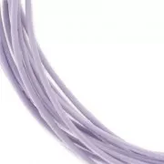 Cordone cuoio mm. 1 Lilla x m. 2.95