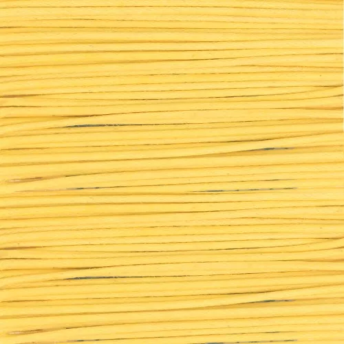 Filo di cotone cerato mm. 1 Giallo xm. 5