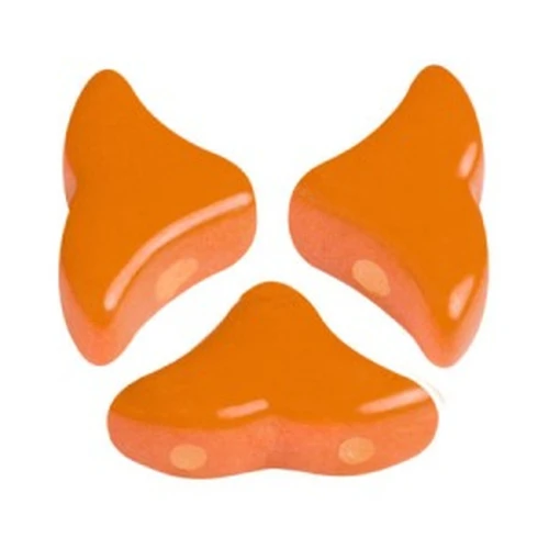 Perline in vetro Hélios® da Puca® 6x10 mm Opaco albicocca x10g