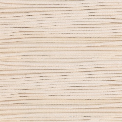 Filo di cotone cerato mm. 1.2 Crema xm. 5