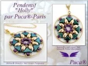 Perline in vetro Hélios® da Puca® 6x10 mm Opaco Indian Peach x10g