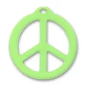 Pendente Peace mm. 42 Peridot x1