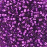 Miyuki Delica 11/0 DB1345 - Dyed Silver Lined Magenta