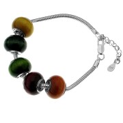 Ciondolo  goccia 9x5 mm scritto 925 con anello aperto - Argento 925 x1