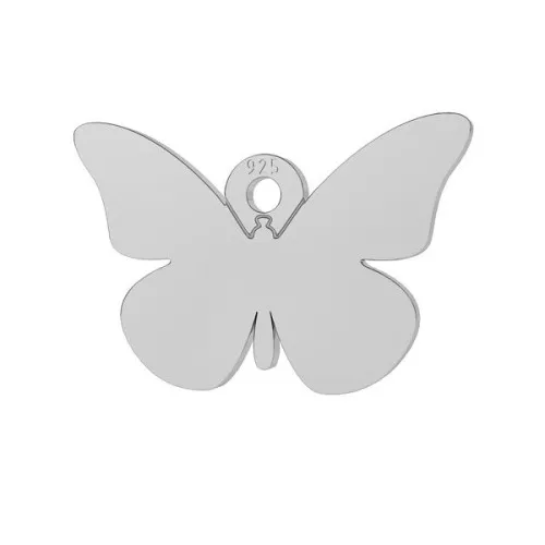 Breloque farfalla 9x14 mm en Argento 925 x1