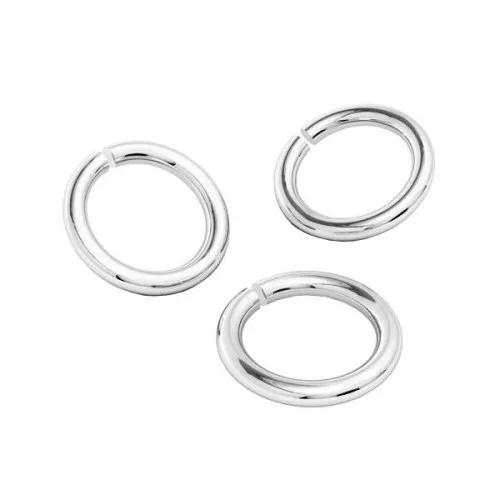 Anellini aperti 3x0.4 mm in Argento 925 x20