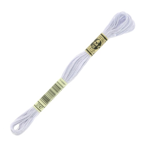 Filo da ricamo DMC Mouliné Spécial 117 MC Viola chiaro (3747) x8m