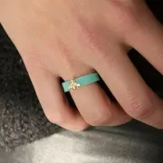 Componente in forma di ape da incollare 7x8 mm - Dorato all'oro fino x1