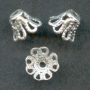 Berretti mm. 7 colore argento  x10|raw }}