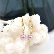 Perle tonde in resina acrilica Il Cielo Pearls Miyuki 6 mm - Pink x15