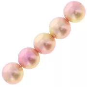 Perle tonde in resina acrilica Il Cielo Pearls Miyuki 10 mm - Arancione x6