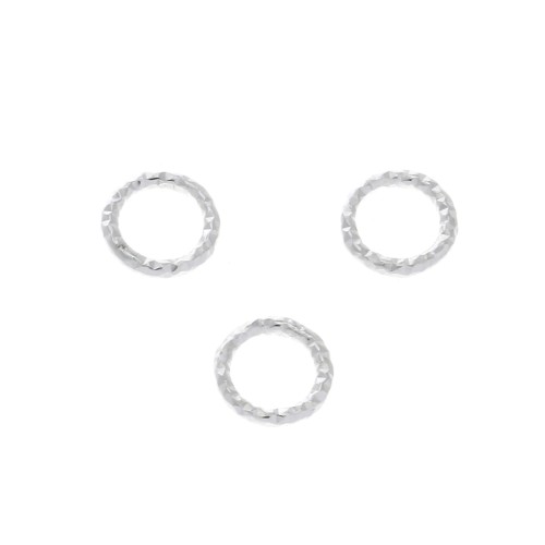 Chiusura magnetica lavorata 6.5 mm Argento 925 x1 - Perles & Co