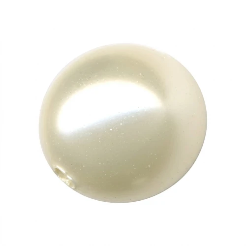 Perlina PureCrystal mezza forata 5818 mm. 4 Cream Pearl x1