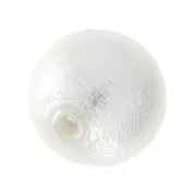 Cotton Pearls semi-forato  Miyuki 10 mm - White x1