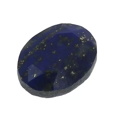 Cabochon ovale sfaccettato 8x6 mm Lapis lazuli x1