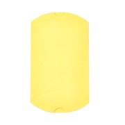 Bustina in cartone per gioielli 8.5x6x2 cm - Giallo x1