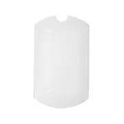 Bustina in cartone  per gioielli 8.5x6x2 cm - Argentato x1