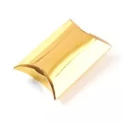 Bustina in cartone per gioielli 8.5x6x2 cm - Dorato  x1