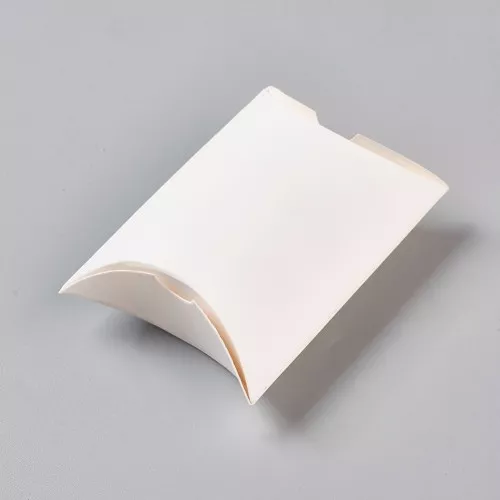 Bustina in cartone  per gioielli 8.5x6.5x2.5 cm -Avorio x1