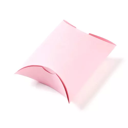 Bustina in cartone per gioielli 8.5x6x2 cm - Rosa x1