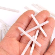 Pendente barra 40x2.5 mm - Squama di tartaruga - Bianco madreperla x1