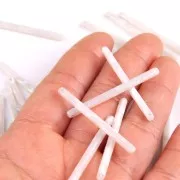 Pendente barra 40x2.5 mm - Squama di tartaruga - Bianco madreperla x1