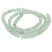 Perle Heishi pietre semipreziose rondelles 4,5x2,5 mm - Avventurina colorata x39cm