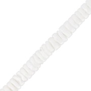 Perle di conchiglia Heishi 6 mm - Bianco x57cm|raw }}