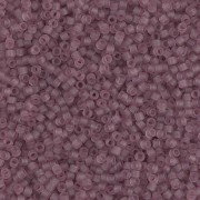 Miyuki Delica 11/0 DB0765 -  Trasparente Smoky Amethyst Mat x8g|raw }}