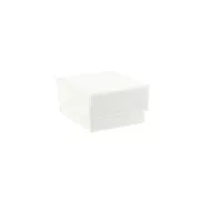 Scatolina di cartone per anello 5x5x3 cm - Bianco x1