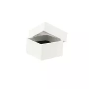 Scatolina di cartone per anello 5x5x3 cm - Bianco x1