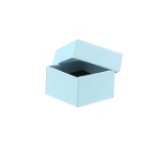 Scatolina di cartone per anello 5x5x3 cm - Blu cielo x1