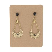 Kit di 30 supporti gioielli - 8x6 cm per orecchini e collane - Kraft