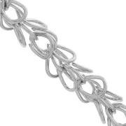 Catena magla fantasia 6 mm in acciaio inossidabile x1m