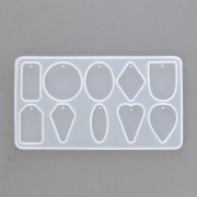 Stampo silicone per realizzare pendenti geometrici in resina x1|raw }}