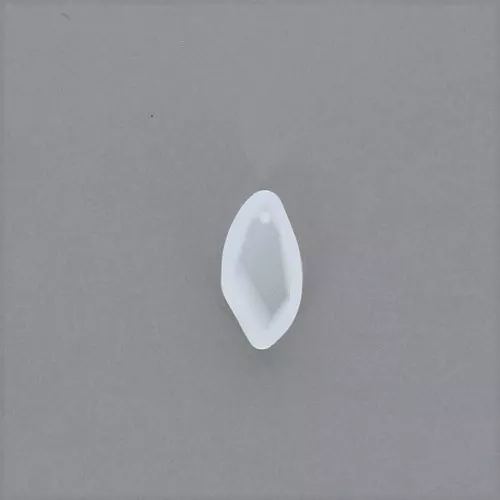 Stampo silicone rombo sfaccettato per realizzare pendenti in resina 35x14 mm x1