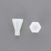 Stampo silicone esagone sfaccettato per realizzare pendenti in resina 36x23 mm x1