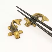 Stampo in silicone per pesce Koi in resina 57x41x19 mm x1