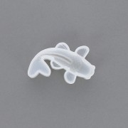 Stampo in silicone per pesce Koi in resina 57x41x19 mm x1