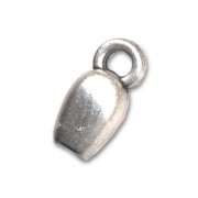 Terminali per cordoncini da 1.5 - 2 mm Placcatura argento antico|raw }}