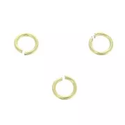 Anellini aperti mm. 2.5x0.4 in Gold filled x50