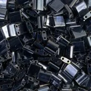 Miyuki Tila Beads 5x5x1.9 mm TL-0464 - Light Gunmetal x10g