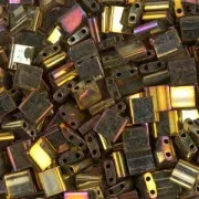 Perline Miyuki Tila 5x5x1,9 mm TL-0462 - Gold Iris Metallic x10 g