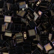 Miyuki Tila Beads 5x5x1.9 mm TL-0458 - Met Brown Iris x10g|raw }}