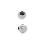Stopper Bead 5 mm con un foro 2 mm in Argento 925 x1|raw }}
