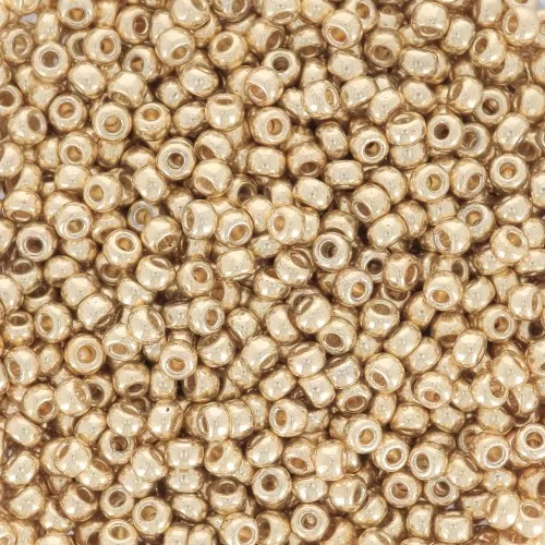 Rocaille Miyuki Duracoat 11/0 5101 - Galvanized Pale Gold x8g